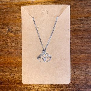 Lotus flower necklace